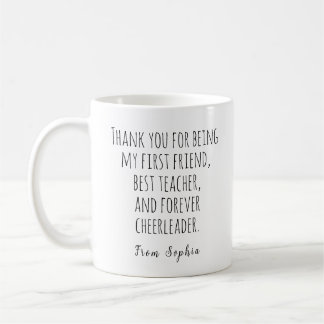 Thank You Messages, Mother's Day Coffee Mug