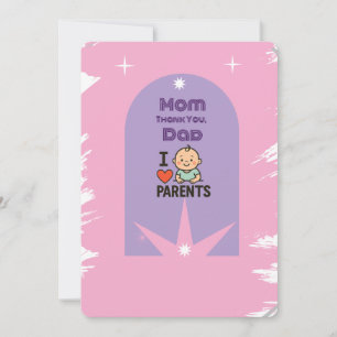 Thank You, Mom & Dad – Global Day of Parents Card