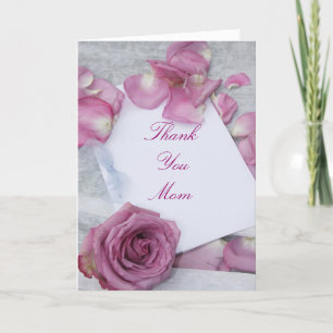Thank You Mom Greeting Card