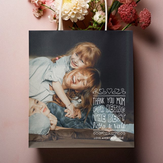 Thank You Mom | Mother's Day Photo Gift Bag (Creator Uploaded)
