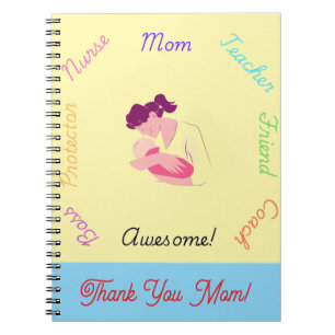 Thank You Mom Notebook
