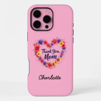 Thank You Mom | Personalized Floral Mother's Day