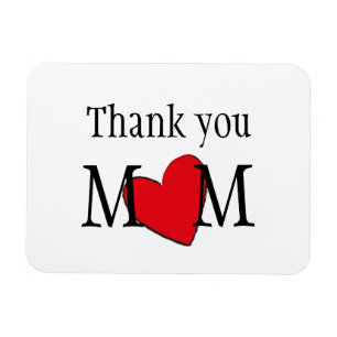 Thank You Mom Personalized  Magnet