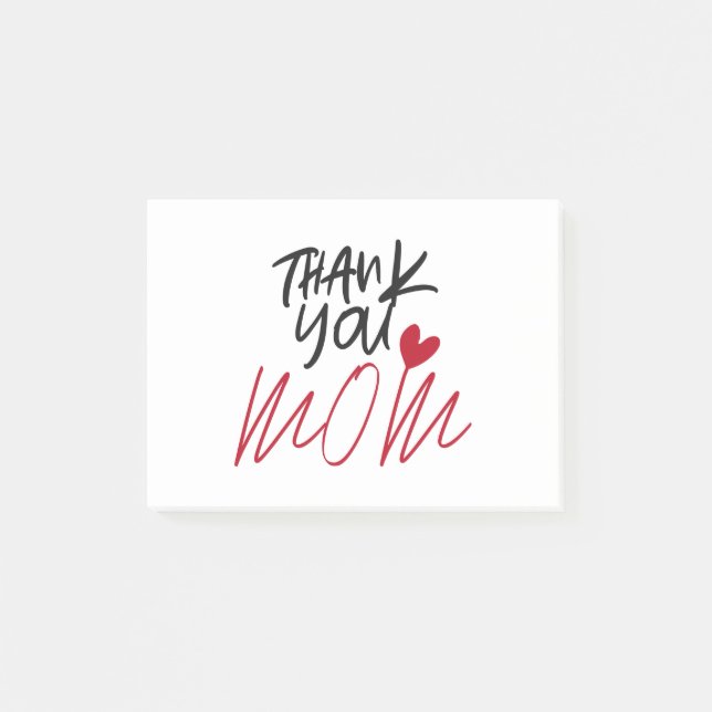 Thank You Mom Post-it Notes (Front)