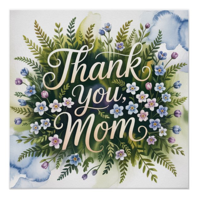 Thank You, Mom Poster (Front)
