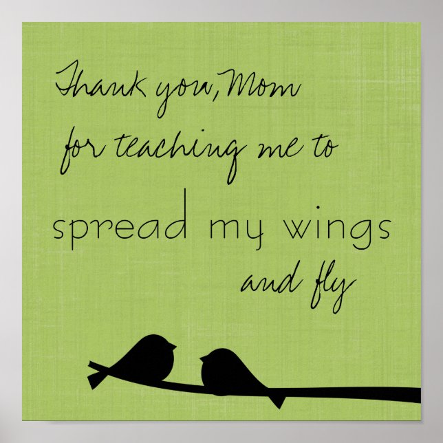 Thank You Mom Print (Front)