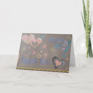 Thank You - Mom - Scrapbook 1 - Seasons Card