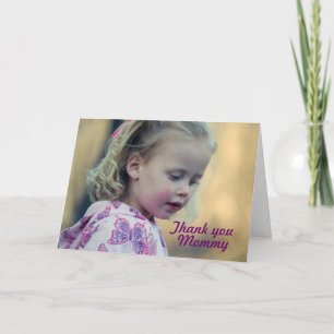 Thank you Mommy Card