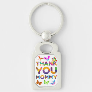 Thank You Mommy Colourful Keychain