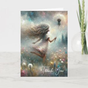 Thank You Monet Dandelion Card