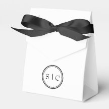 Thank You Monogram Party Favour Bag