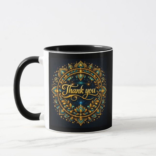 Thank you  mug (Left)