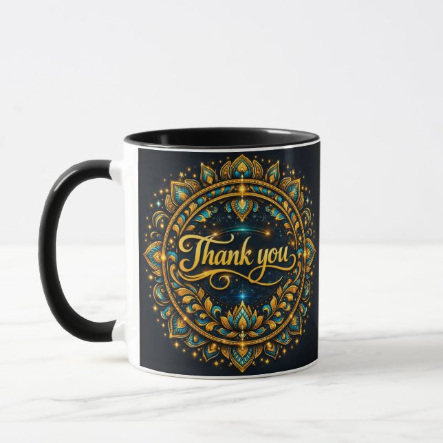 Thank you  mug (Left)