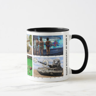 Thank You Mug with 6 different rebus illustrations