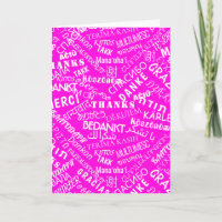 Thank You ! - Multi Language - International