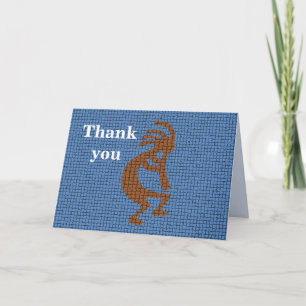 Thank You Music Teacher Kokopelli Flute Card