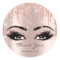 Thank You Name Confetti Rose Glitter Eyelash