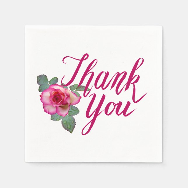 Thank You Napkin (Front)