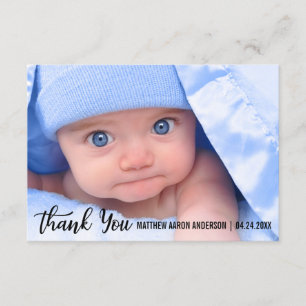 Thank You New Baby Modern Card