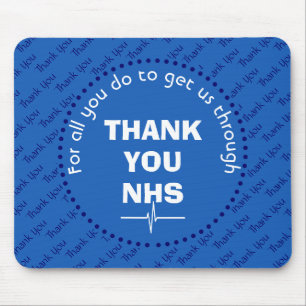 THANK YOU NHS Customizable Supporter Mouse Pad