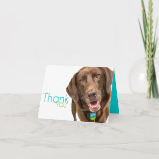Thank You note card