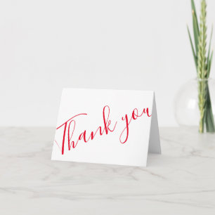 Thank You Note Card