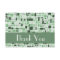 Thank You Note Card (Cobblestone Green)