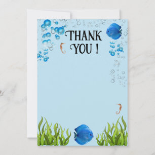 Thank you note invitation