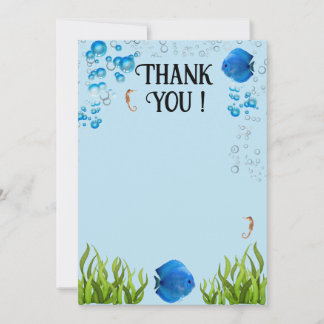 Thank you note invitation