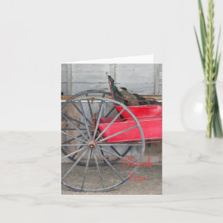 Thank You Note - Shaker Buggy