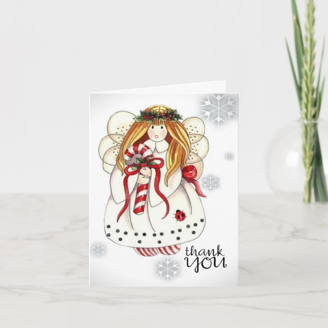 Thank You Note to Christmas Angel (Front)