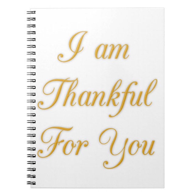 Thank you. notebook (Front)