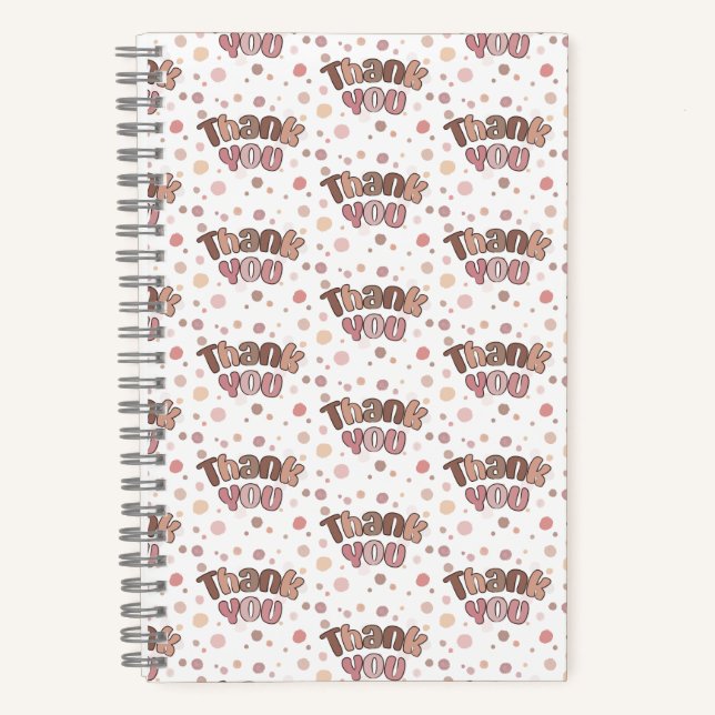 Thank you  notebook (Front)