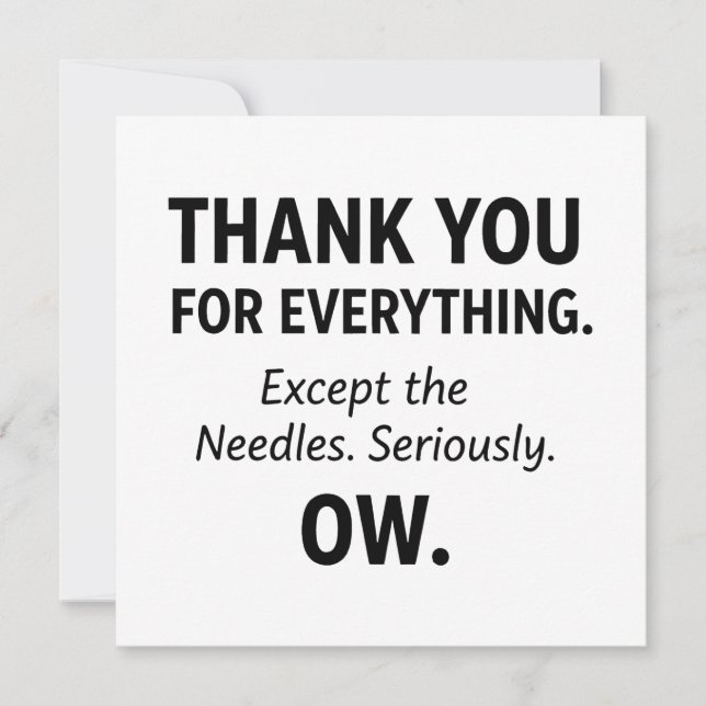 Thank You Nurse Card (Front)