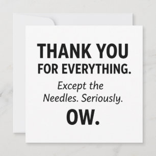 Thank You Nurse Card