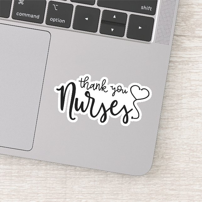 Thank You Nurses | Fancy Script (Detail)