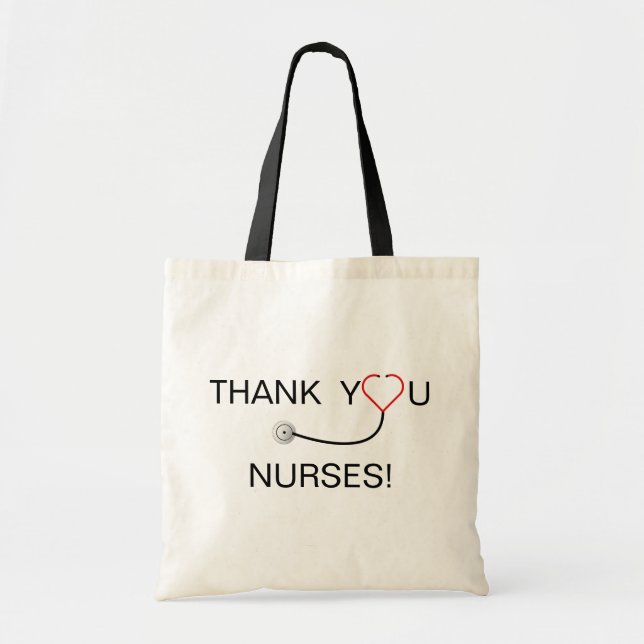 Thank You Nurses Tote Bag (Front)