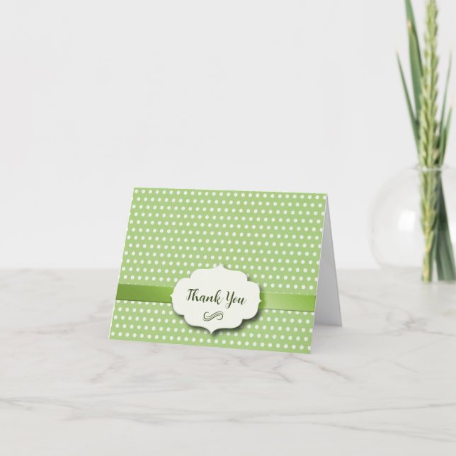 Thank You on Polka Dots (Front)