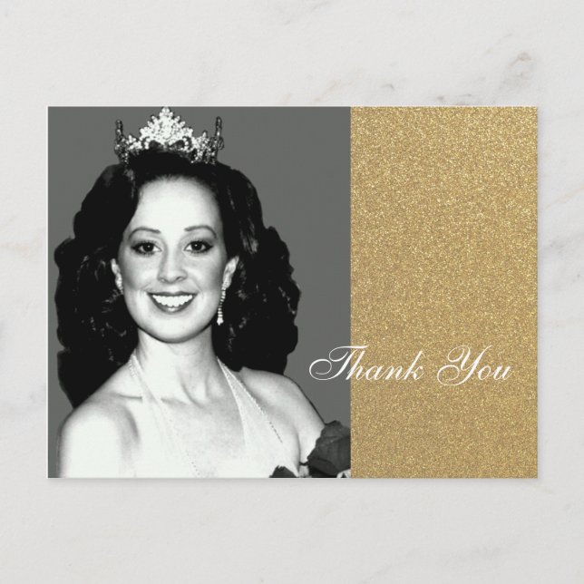 Thank You Pageant Postcard (Front)