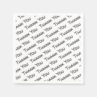 Thank You Paper Napkins
