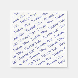 Thank You Paper Napkins