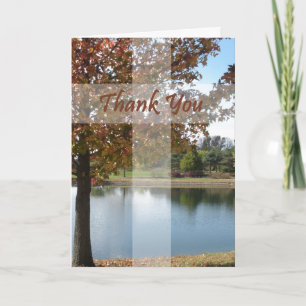 Thank You - Pastor Appreciation With Autumn Tree