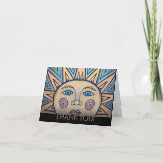 Thank you Peace Sun Card