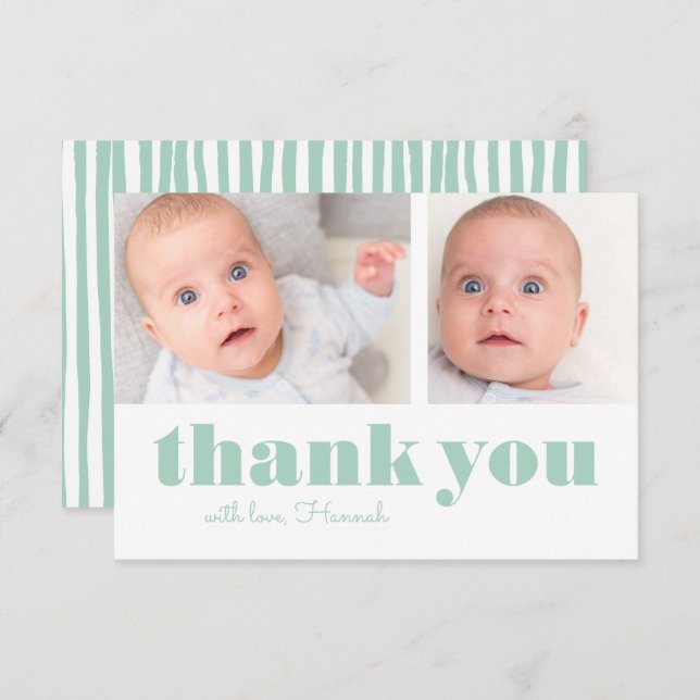 THANK YOU | Photo & Thanks (Front/Back)