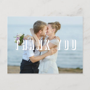 Thank You Photocard Postcard