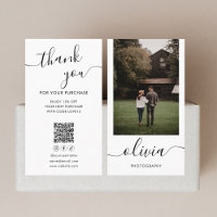 Thank You Photography Social Media QR Code