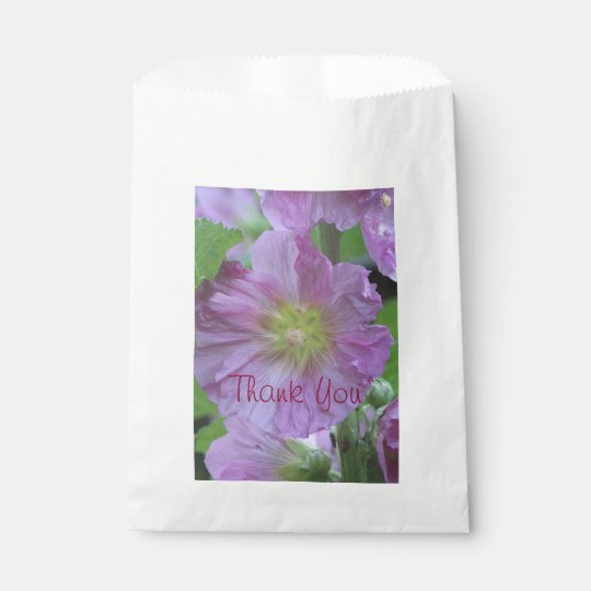 Thank You Pink Favour Bag
