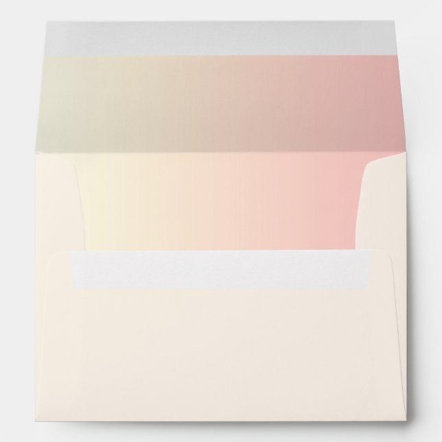 Thank You. Pink Roses  Custom Envelopes (Back (Bottom))