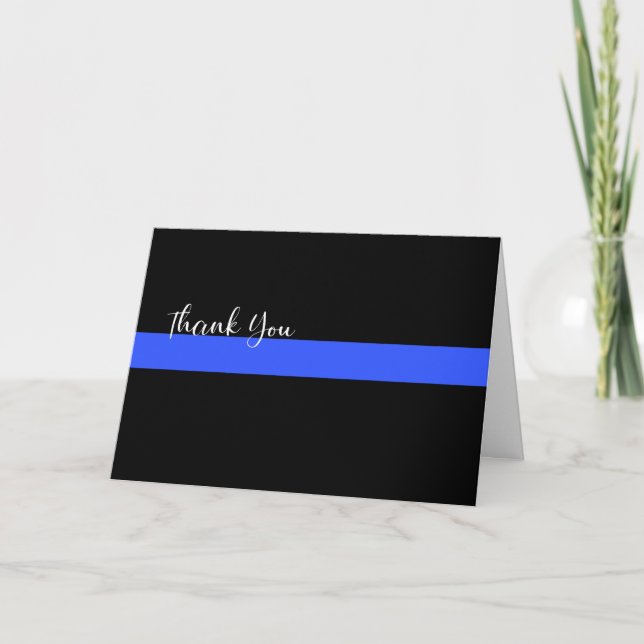 Thank You Police Card (Front)
