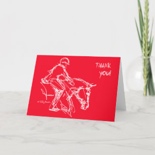 Thank You Pony! Card- Red Card